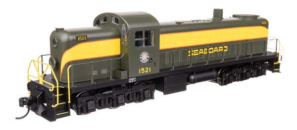 WalthersMainline HO Alco RSC2 - ESU Sound & DCC -- Seaboard (SBD) #1521