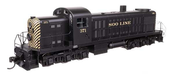 WalthersMainline HO Alco RSC2 - ESU Sound & DCC -- Soo Line (SOO) #371