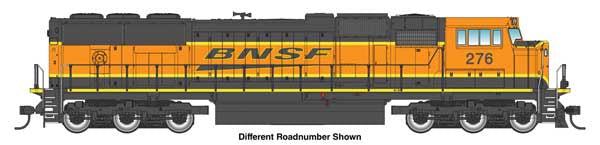 WalthersMainline HO EMD SD75I - Sound and DCC -- BNSF Railway #278