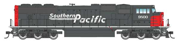 WalthersMainline HO EMD SD70M - Sound and DCC -- Southern Pacific (SP) #9800