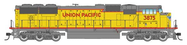 WalthersMainline HO EMD SD70M - Sound and DCC -- Union Pacific (UP) #3875