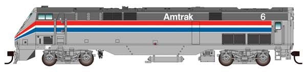 GE P42 Locomotive - Sound and DCC -- Amtrak (AMT) Phase III #6