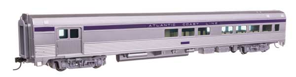 85' Budd Baggage-Lounge - Ready to Run -- Atlantic Coast Line