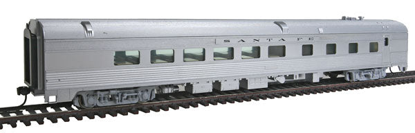Walthers Mainline 85' Budd Diner - Ready to Run -- Santa Fe (silver) - 910-30152