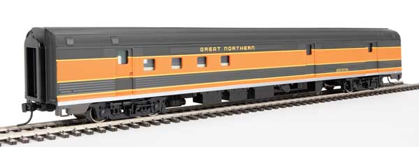 Walthers Mainline 85' Budd Baggage-Railway Post Office - Ready To Run -- Great Northern - 910-30315