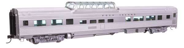 85' Budd Dome Coach - Ready to Run -- Rock Island
