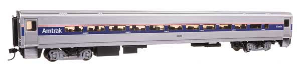 WalthersMainline HO 85' Horizon Fleet Coach - Ready to Run -- Amtrak(R) Phase IV #54544