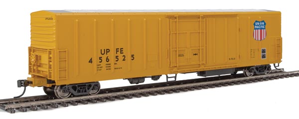 Walthers Mainline 57' Mechanical Reefer - Ready to Run -- Union Pacific Fruit Express(R) UPFE #456525 (yellow, Shield Logo) - 910-3943