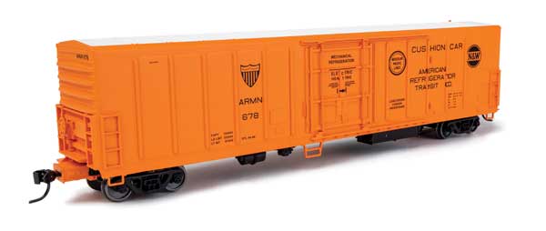 Walthers Mainline 57' Mechanical Reefer - Ready to Run -- American Refrigerator Transit(TM) ARMN #678 - 910-3973