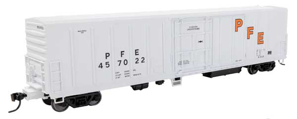 Walthers Mainline 57' Mechanical Reefer - Ready to Run -- Pacific Fruit Exress(TM) #457022 - 910-3984