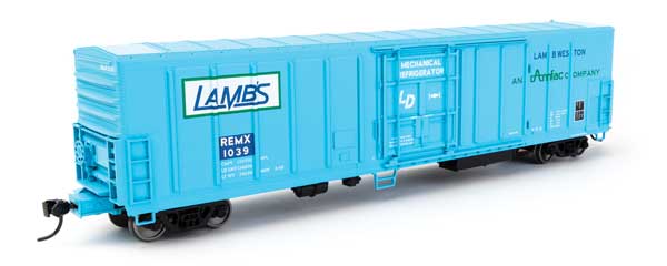Walthers Mainline 57' Mechanical Reefer - Ready to Run -- Lamb Weston REMX #1039 - 910-3987