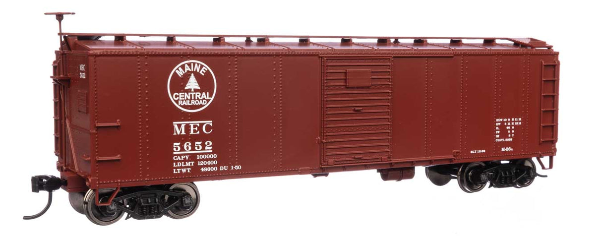 WalthersMainline HO 40' Early X29 Boxcar - Ready to Run -- Maine Central #5652
