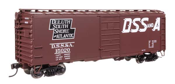 WalthersMainline HO 40' PS-1 Boxcar - Ready to Run -- Duluth South Shore & Atlantic (DSS&A) #15020
