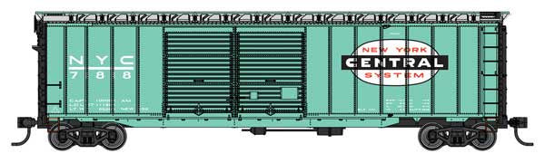 WalthersMainline HO 50' AAR Improved Double-Door Boxcar - Ready to Run -- New York Central (NYC) #71818