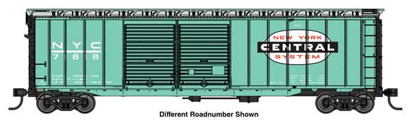 WalthersMainline HO 50' AAR Improved Double-Door Boxcar - Ready to Run -- New York Central (NYC) #71845