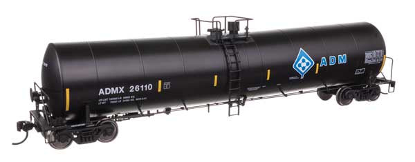 WalthersMainline HO Trinity 25,000-Gallon Tank Car - Ready to Run -- ADM #26110