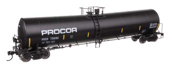 WalthersMainline HO Trinity 25,000-Gallon Tank Car - Ready to Run -- Procor #75690