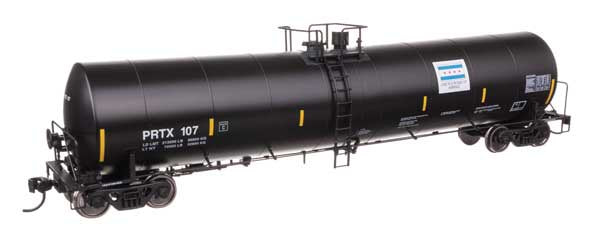 WalthersMainline HO Trinity 25,000-Gallon Tank Car - Ready to Run -- Chicago Ashphalt PRTX #110