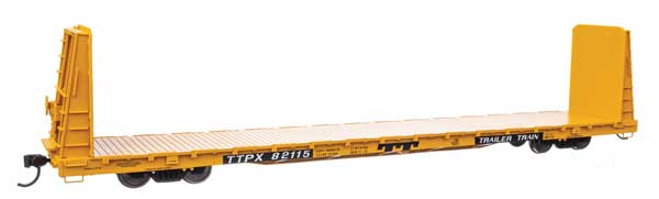 Walthers Mainline HO 68' Bulkhead Flatcar - Ready to Run -- TTPX #82088