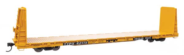 Walthers Mainline HO 68' Bulkhead Flatcar - Ready to Run -- TTPX #82119