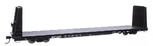 Walthers Mainline HO 68' Bulkhead Flatcar - Ready to Run -- Western Pacific(TM) #1451