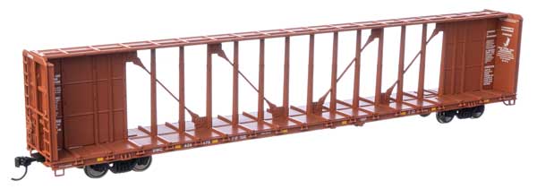Walthers Mainline 72' Centerbeam Flatcar w/Standard Beam - Ready to Run -- Duluth, Winnipeg & Pacific #626675 - 910-50706