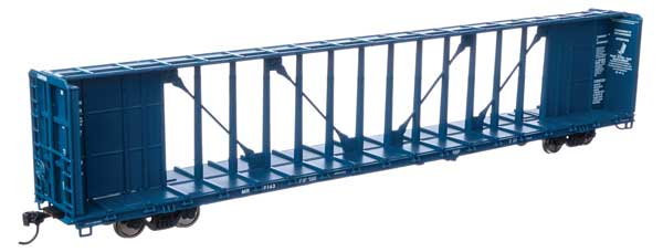 Walthers Mainline 72' Centerbeam Flatcar w/Standard Beam - Ready to Run -- McCloud River #9143 - 910-50717
