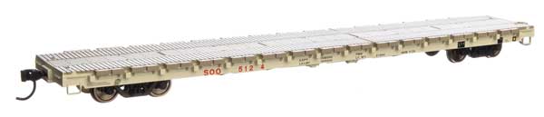 WalthersMainline 60' Pullman-Standard Flatcar - Ready to Run -- Soo Line #5124 - 910-5408