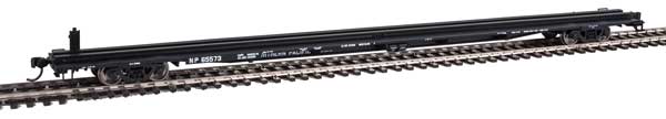 Walthers Mainline 85' General American G85 Flatcar - Ready to Run -- Northern Pacific #65573 - 910-5490