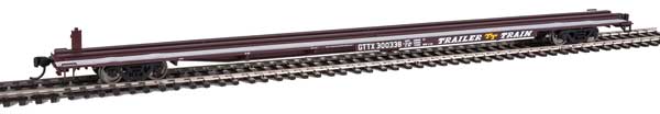 Walthers Mainline 85' General American G85 Flatcar - Ready to Run -- GTTX #300338 - 910-5499