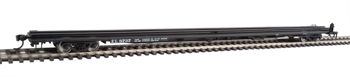 Walthers Mainline HO 85' General American G85 Flatcar - Ready to Run -- Erie Lackawanna #8737 - 910-5512