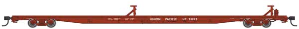 Walthers Mainline HO 85' General American G85 Flatcar - Ready to Run -- Union Pacific(R) #53025 - 910-5539