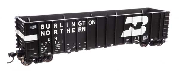 50' PS 4000 Cu Ft Coal Gondola - Ready to Run -- Burlington Northern #575371