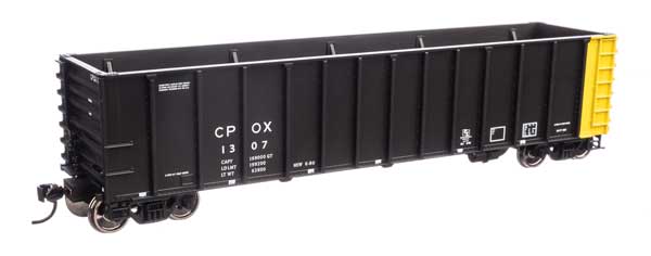 50' PS 4000 Cu Ft Coal Gondola - Ready to Run -- Consumers Power (CPOX) #1307