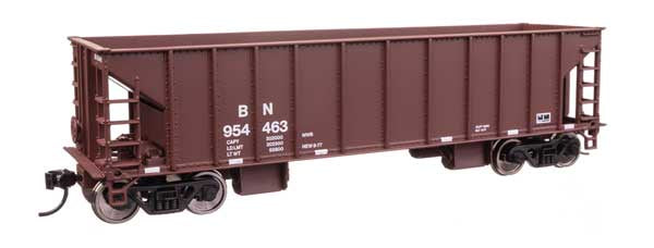 WalthersMainline HO 41' Ballast Hopper  - Ready to Run -- Burlington Northern #954463