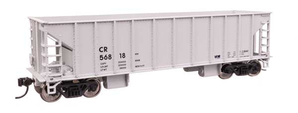 WalthersMainline HO 41' Ballast Hopper  - Ready to Run -- Conrail #56818