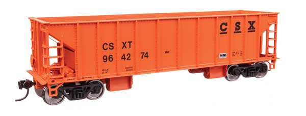 WalthersMainline HO 41' Ballast Hopper  - Ready to Run -- CSX #964274