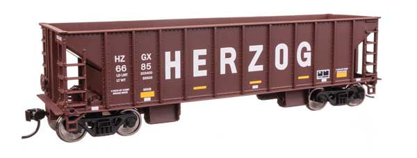 WalthersMainline HO 41' Ballast Hopper  - Ready to Run -- Herzog #6685