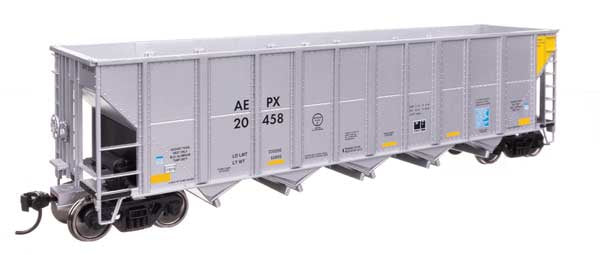 WalthersMainline HO 50' RD-4 Hopper - Ready to Run -- American Electrical Power Service Corp. AEPX #20458