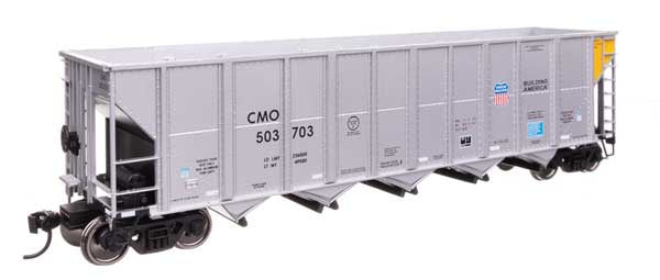 WalthersMainline HO 50' RD-4 Hopper - Ready to Run -- Union Pacific(R) CMO #503703