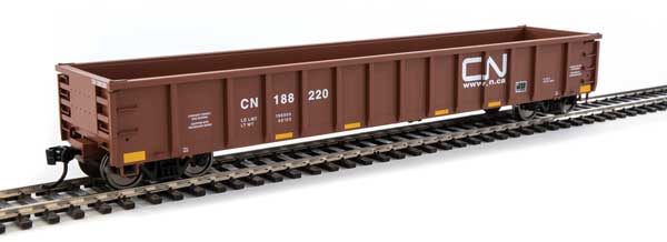 Walthers Mainline 53' Railgon Gondola - Ready To Run -- Canadian National #188220 - 910-6289