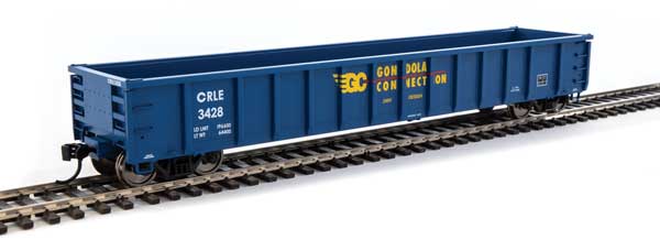 Walthers Mainline 53' Railgon Gondola - Ready To Run -- Coe Rail CRLE #3428 - 910-6294