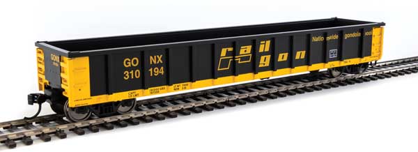 Walthers Mainline 53' Railgon Gondola - Ready To Run -- Railgon #310194 - 910-6302