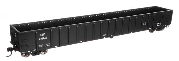 Walthers Mainline 68' Railgon Gondola - Ready To Run -- CSX Transportation #491441 - 910-6442