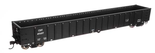 Walthers Mainline 68' Railgon Gondola - Ready To Run -- CSX Transportation #491497 - 910-6444
