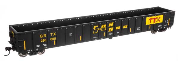 Walthers Mainline 68' Railgon Gondola - Ready To Run -- Railgon GNTX #290068 - 910-6449