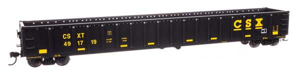 WalthersMainline HO 68' Railgon Gondola - Ready To Run -- CSX #491719