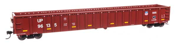 WalthersMainline HO 68' Railgon Gondola - Ready To Run -- Union Pacific(R) (UP) #96135
