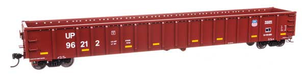 WalthersMainline HO 68' Railgon Gondola - Ready To Run -- Union Pacific(R) (UP)#96212