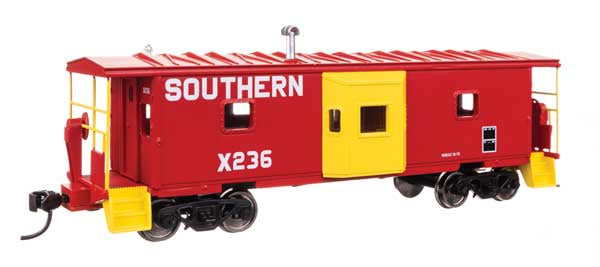 WalthersMainline HO International  Bay Window Caboose - Ready to Run -- Southern Railway (SOU) #X236